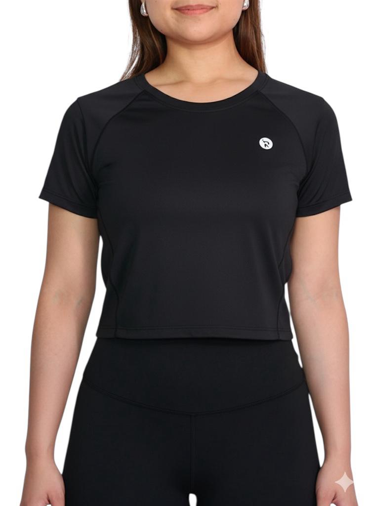 Playera de manga corta.